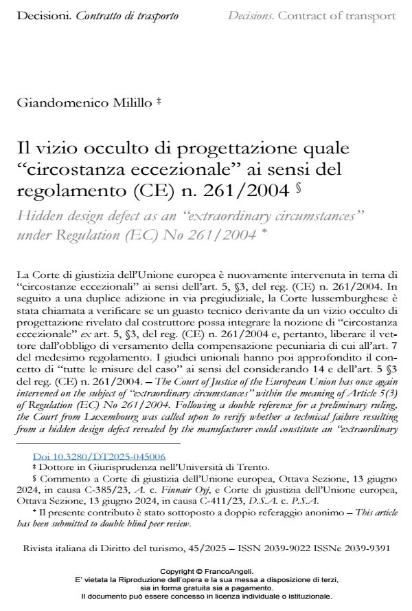Anteprima articolo