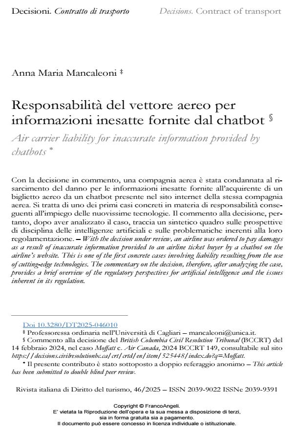 Anteprima articolo