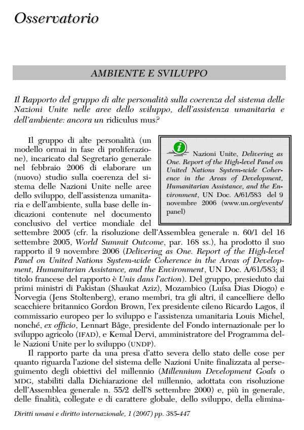 Anteprima articolo