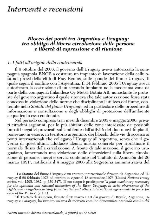 Anteprima articolo