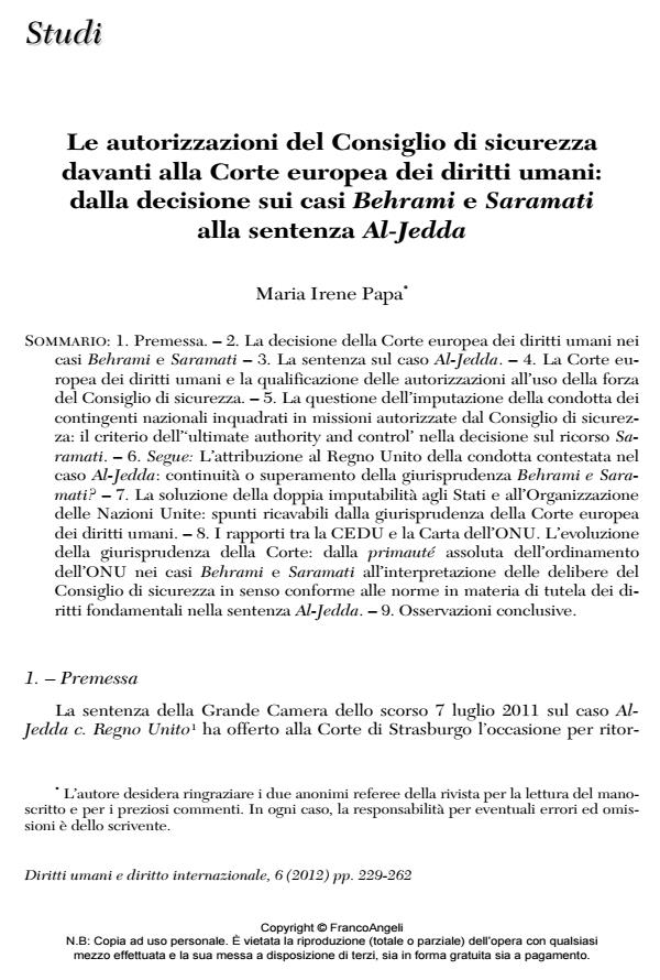 Anteprima articolo