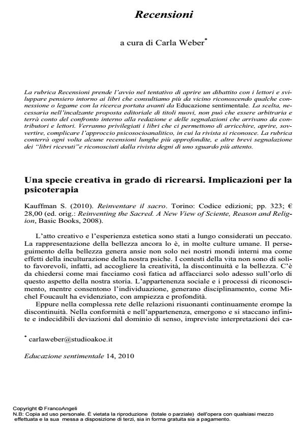 Anteprima articolo