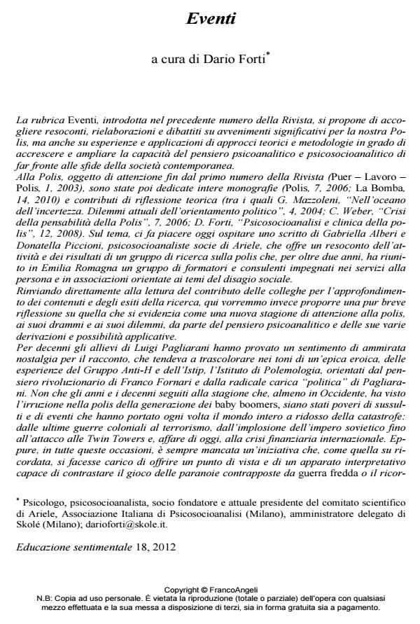 Anteprima articolo