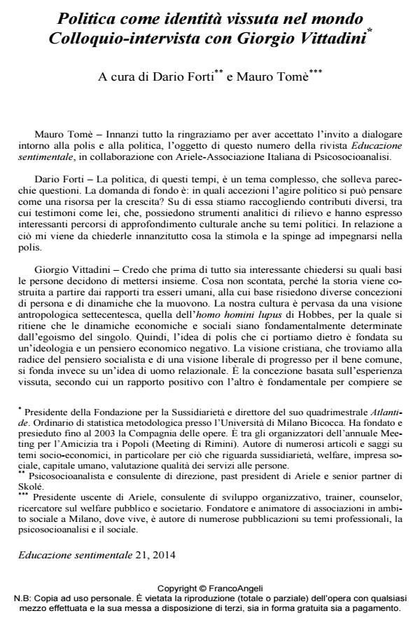 Anteprima articolo