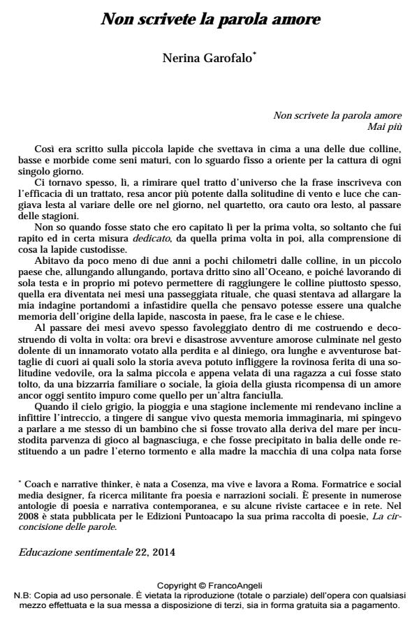 Anteprima articolo