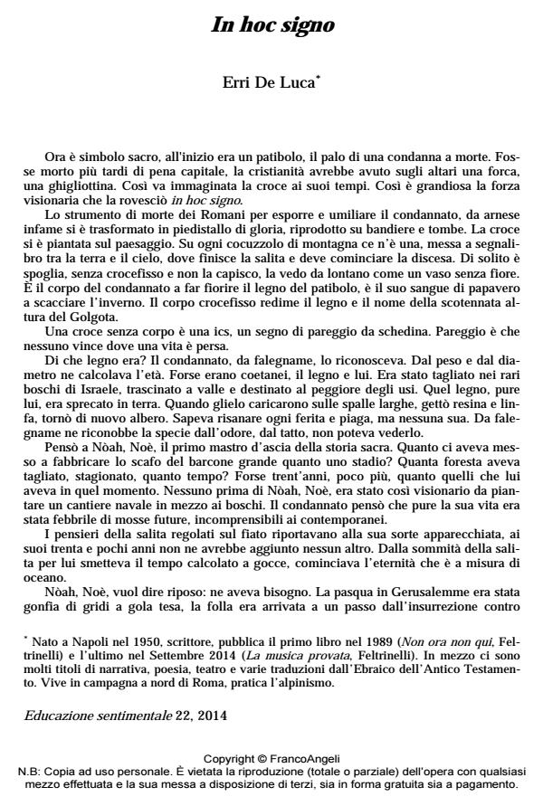 Anteprima articolo