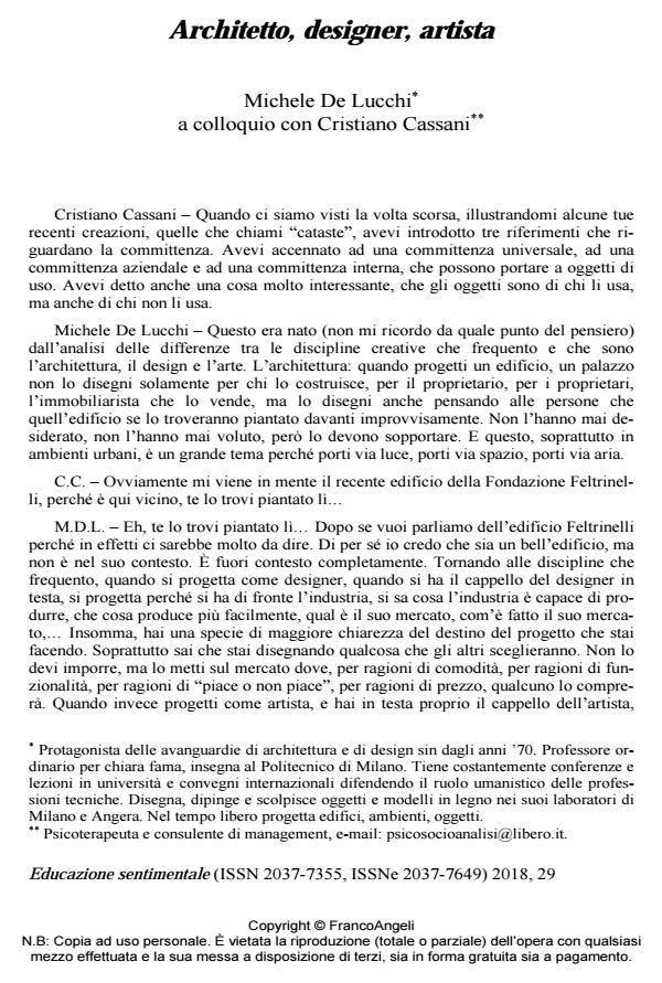 Anteprima articolo