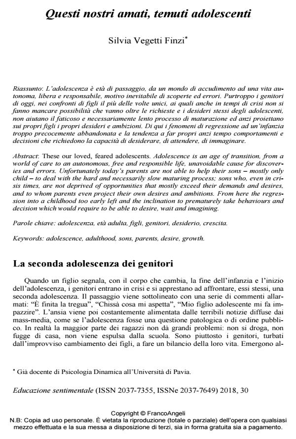 Anteprima articolo