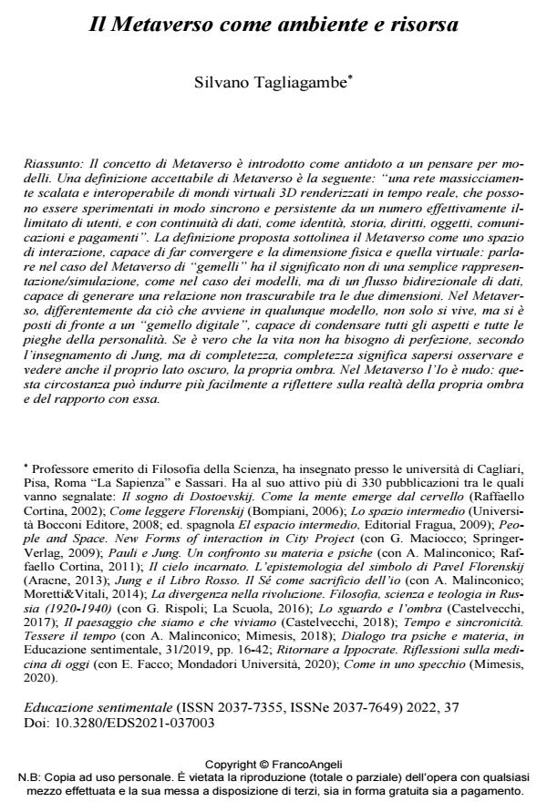 Anteprima articolo