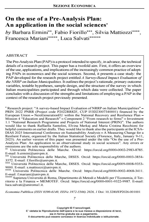 Anteprima articolo