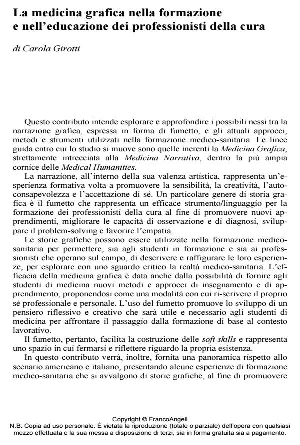 Anteprima articolo