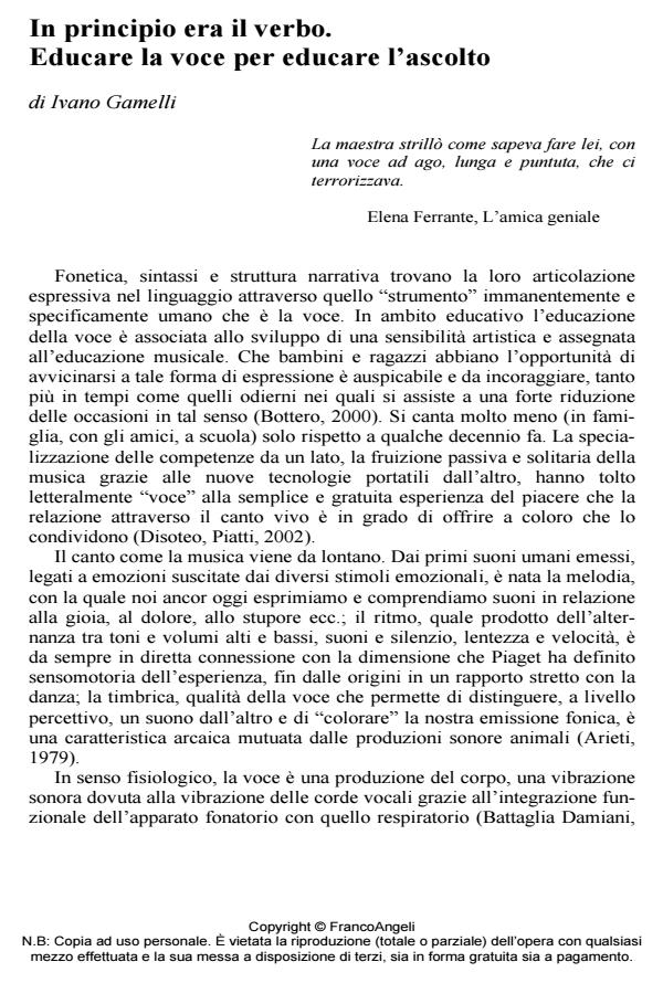 Anteprima articolo