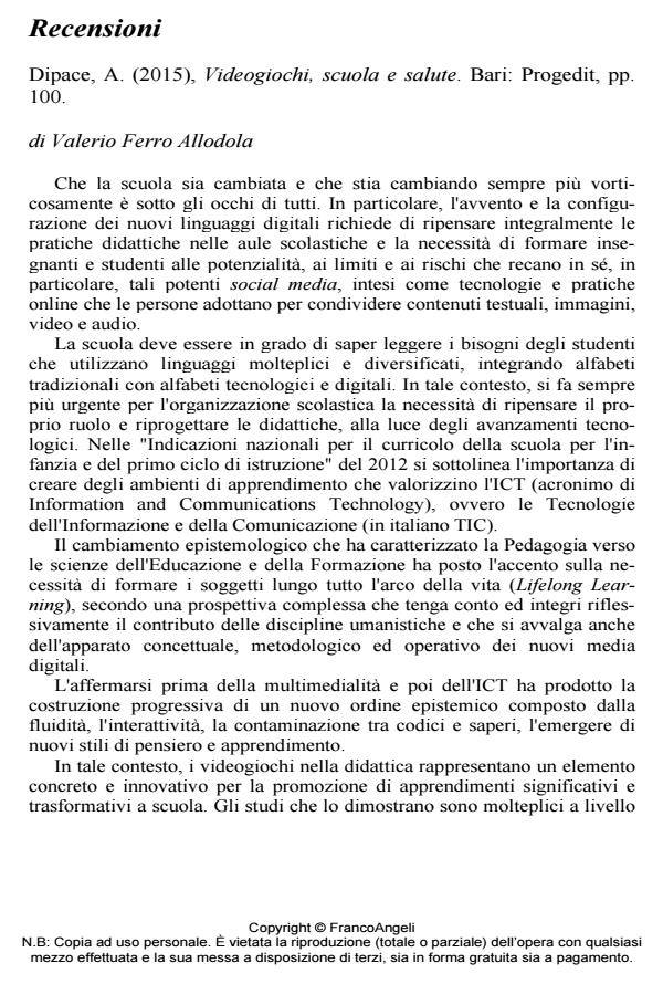 Anteprima articolo