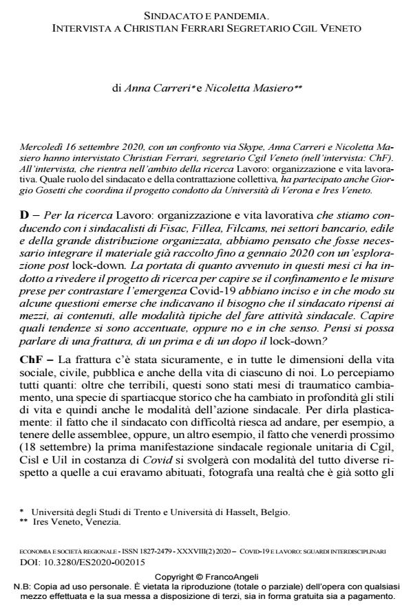 Anteprima articolo