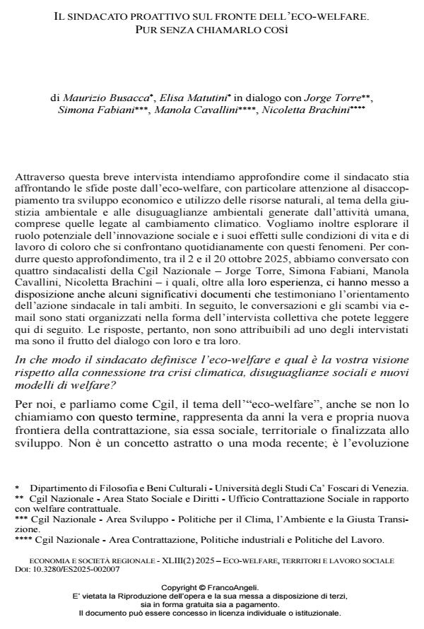 Anteprima articolo