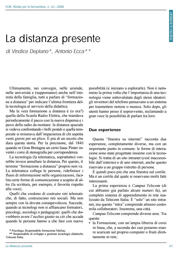 Anteprima articolo