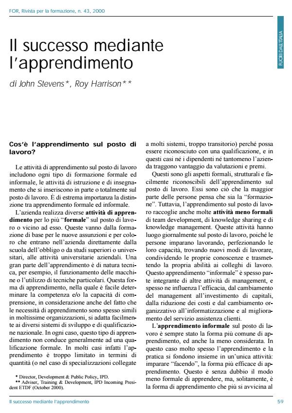 Anteprima articolo