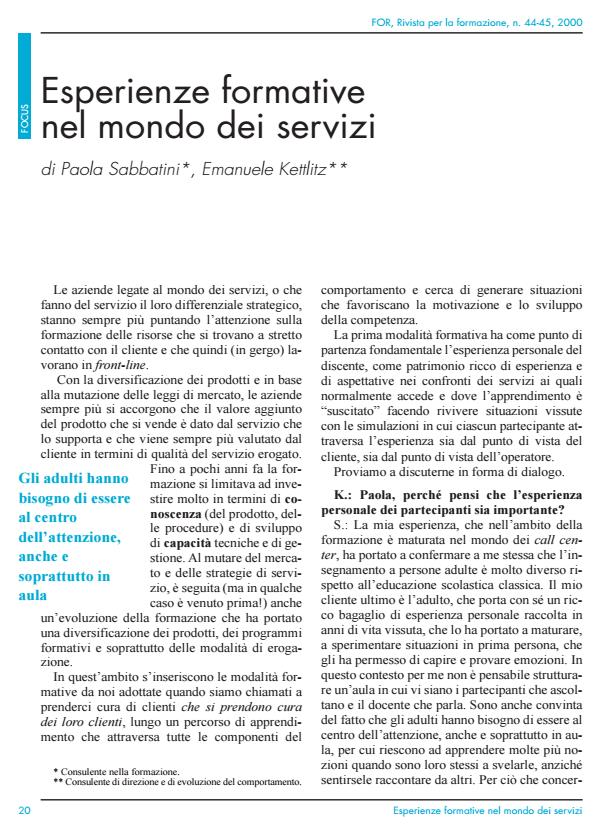 Anteprima articolo