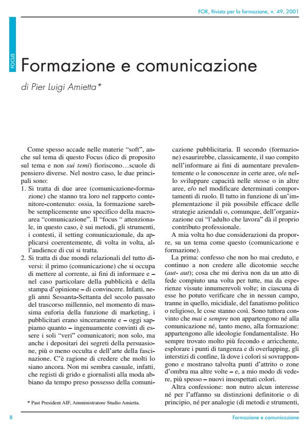 Anteprima articolo