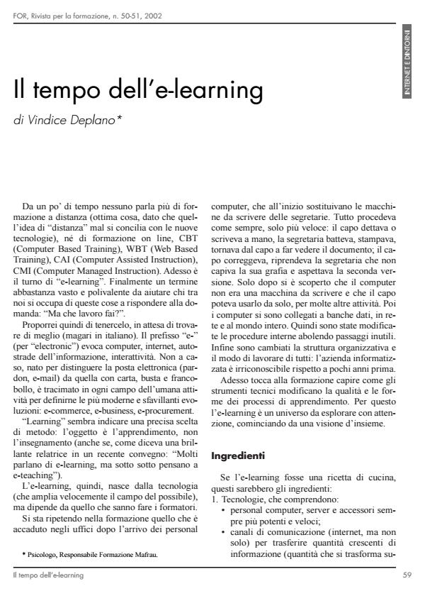 Anteprima articolo