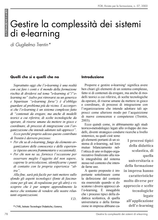 Anteprima articolo