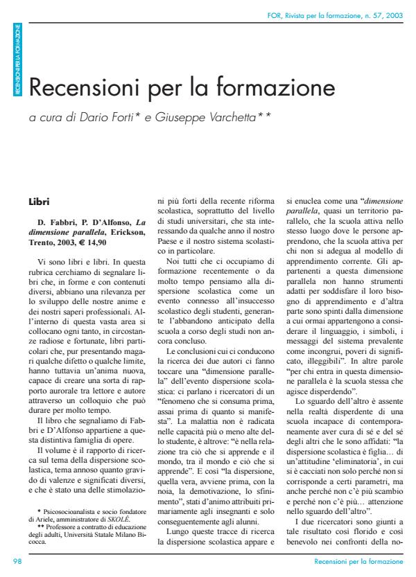 Anteprima articolo