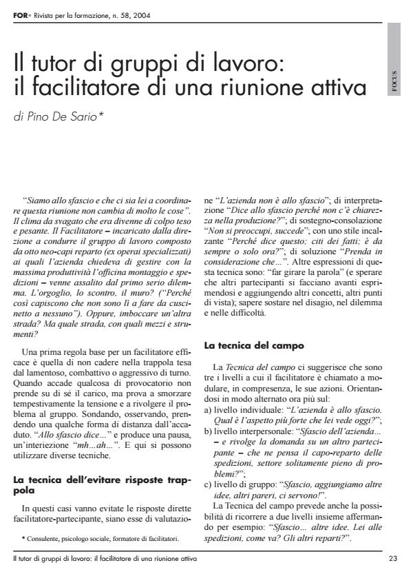 Anteprima articolo