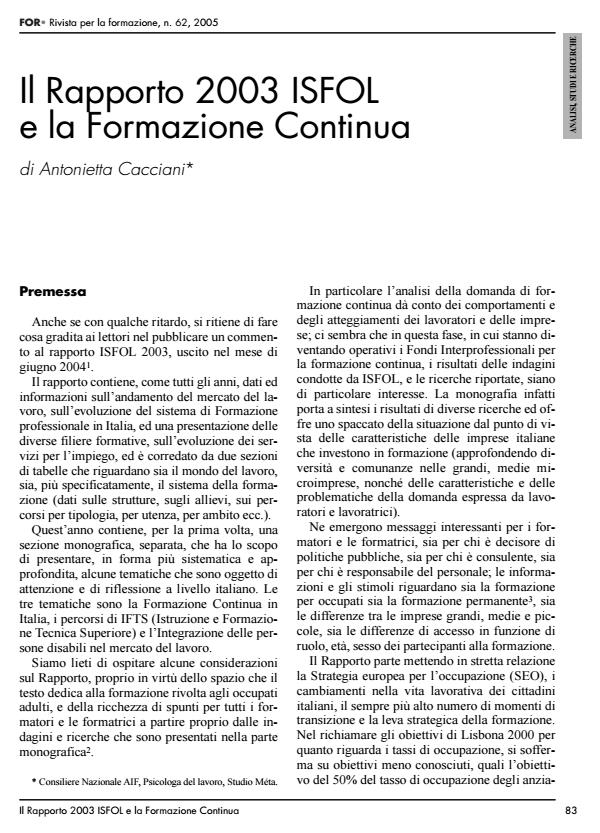 Anteprima articolo