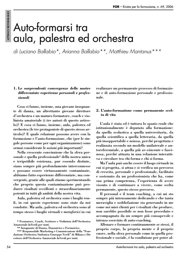 Anteprima articolo