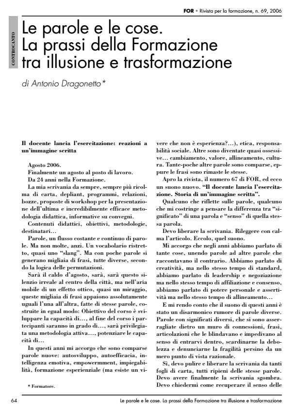 Anteprima articolo