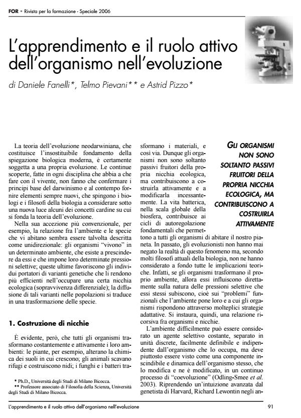 Anteprima articolo