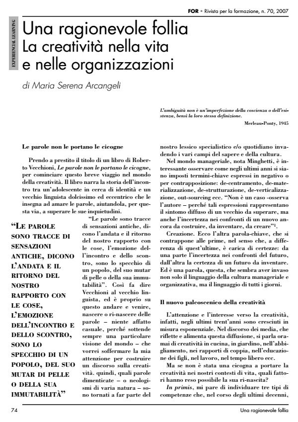 Anteprima articolo