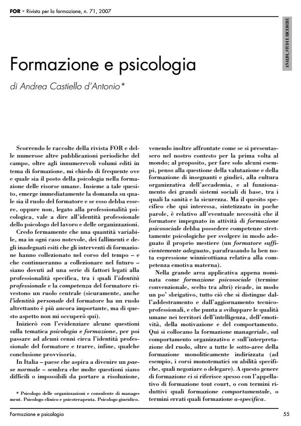 Anteprima articolo