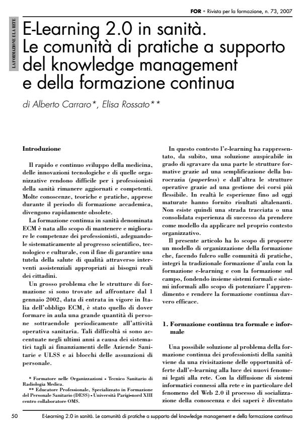 Anteprima articolo