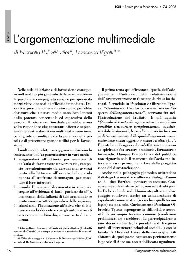 Anteprima articolo