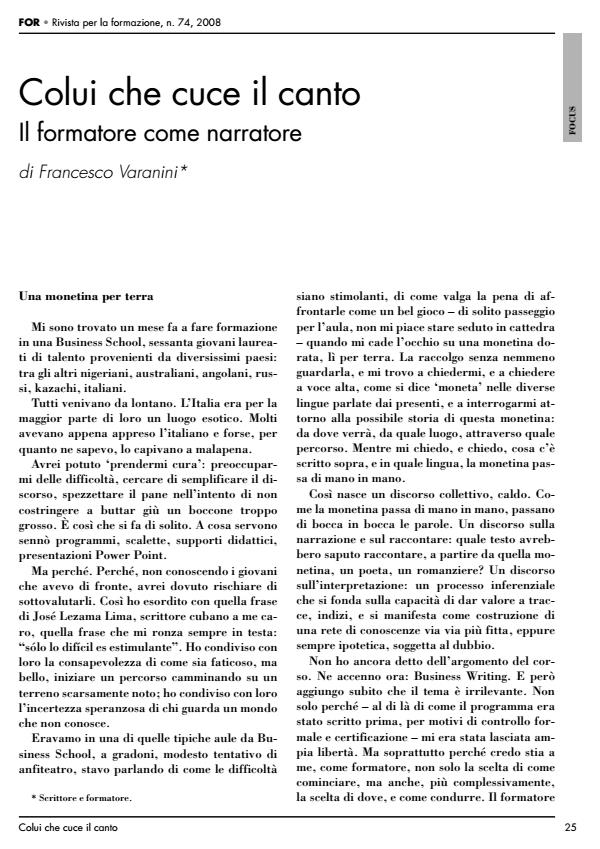 Anteprima articolo