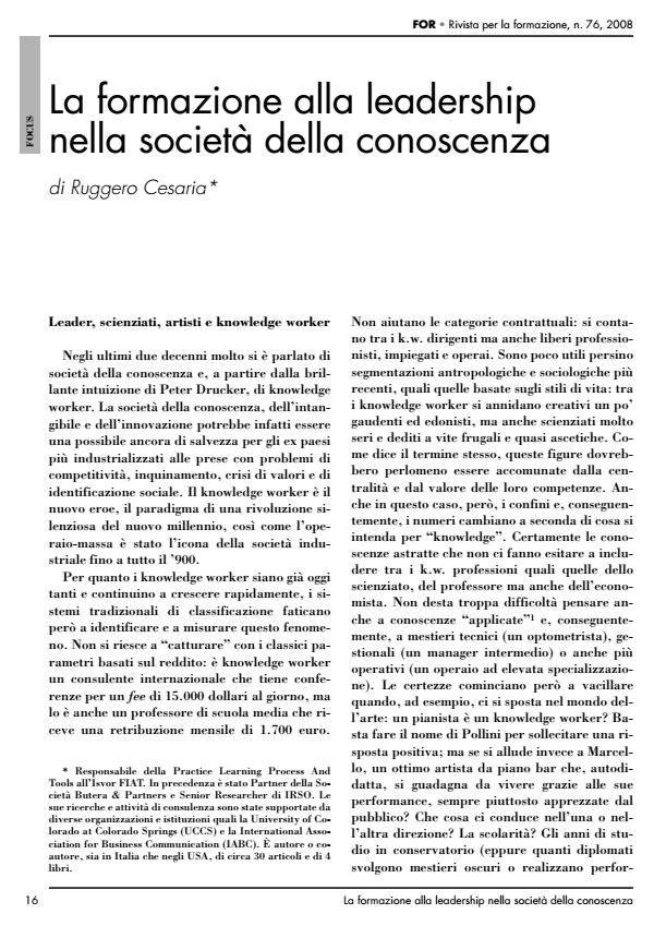 Anteprima articolo