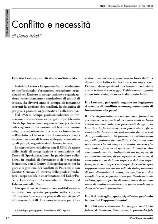 Anteprima articolo