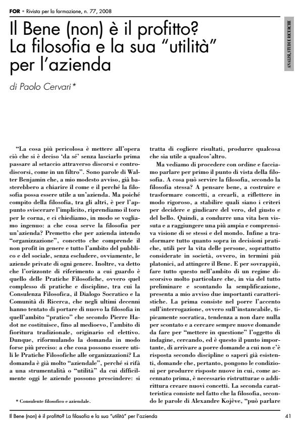 Anteprima articolo