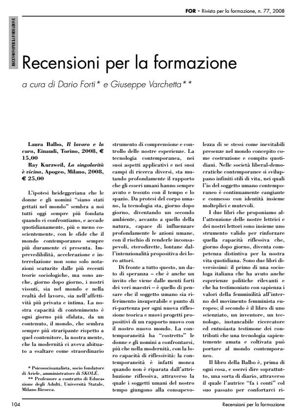 Anteprima articolo