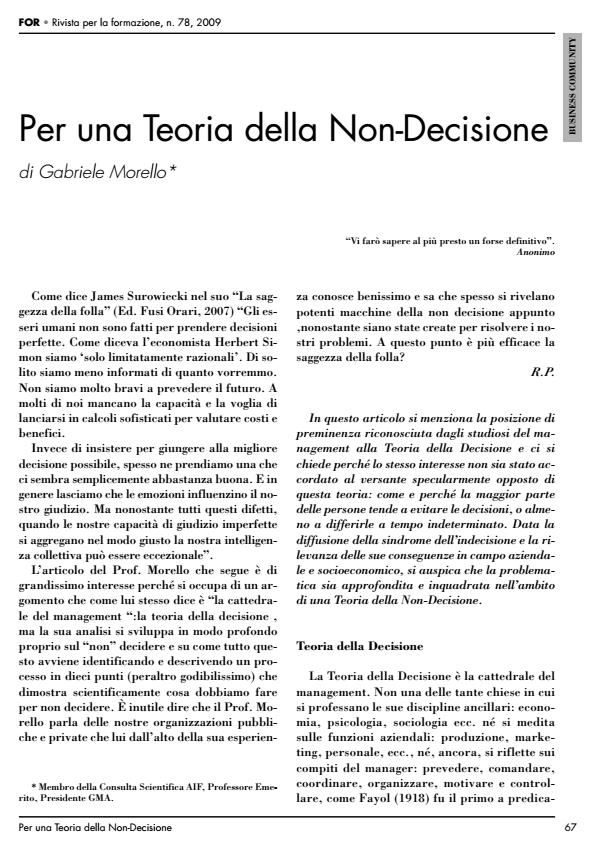 Anteprima articolo