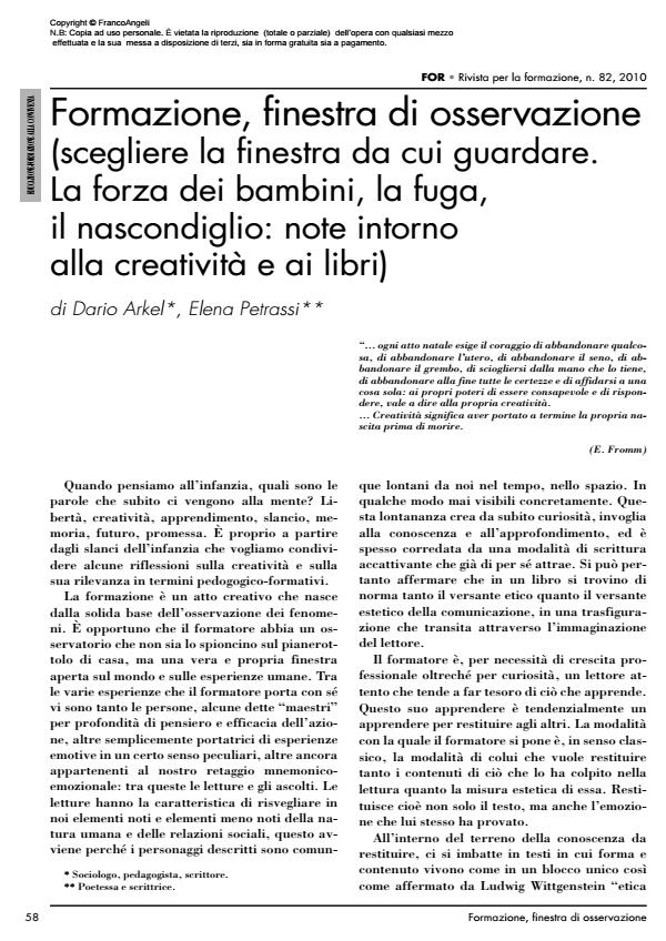 Anteprima articolo