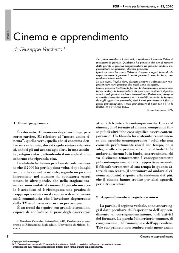 Anteprima articolo