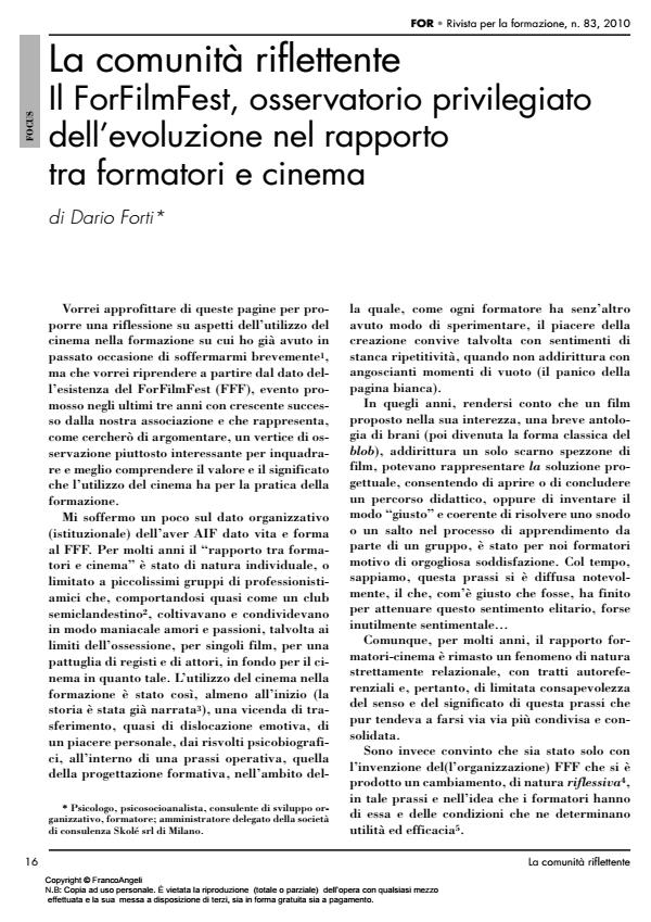 Anteprima articolo