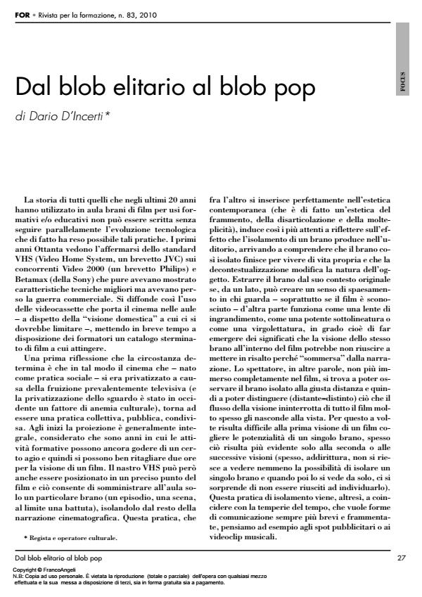 Anteprima articolo