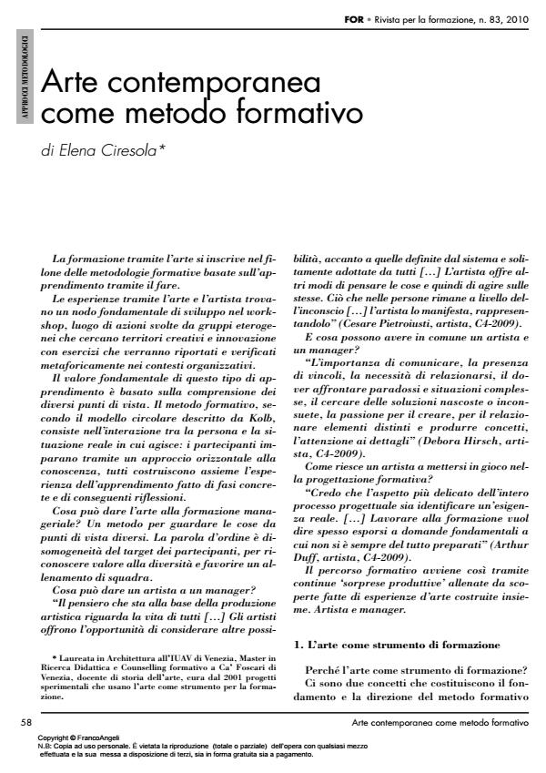 Anteprima articolo