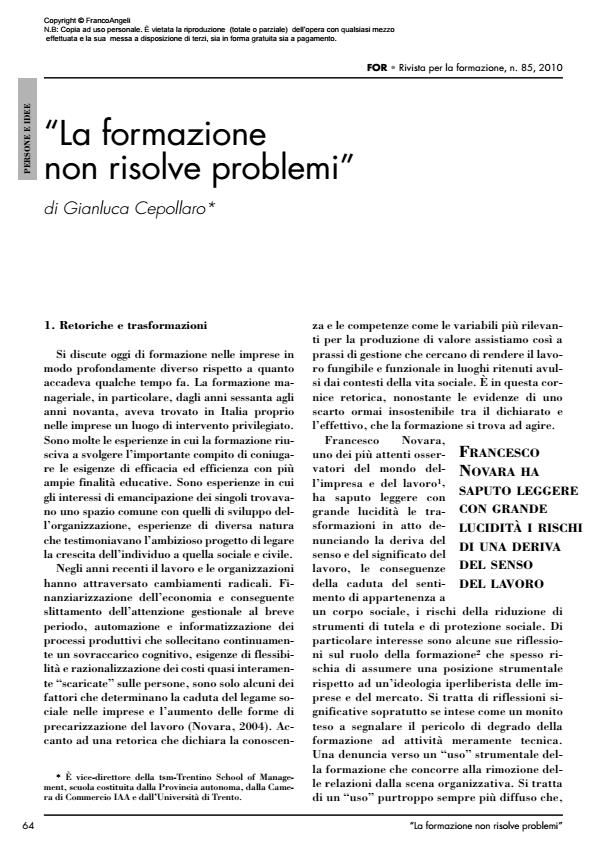 Anteprima articolo