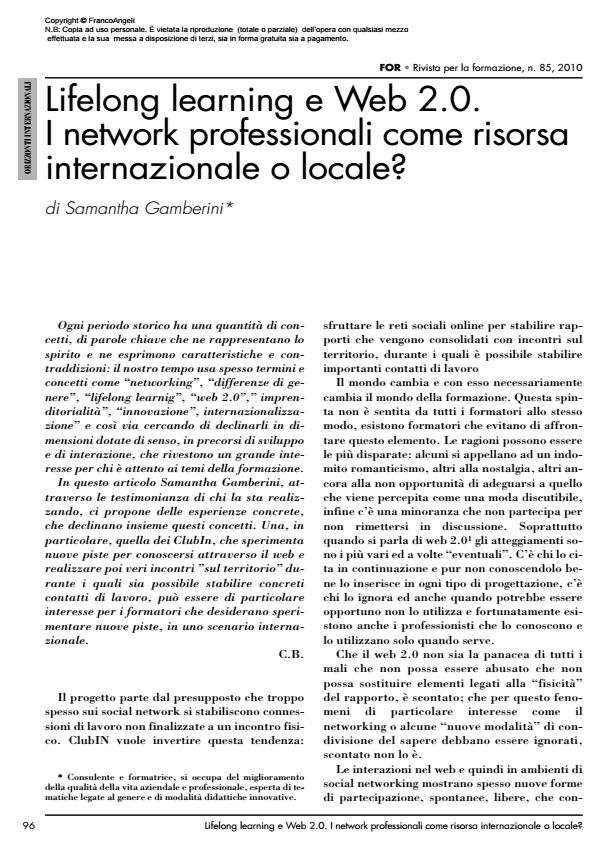 Anteprima articolo