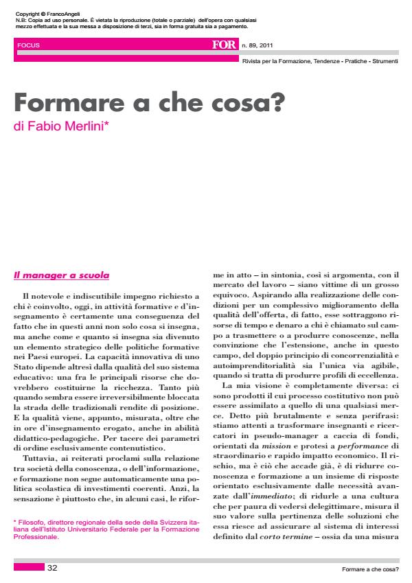 Anteprima articolo