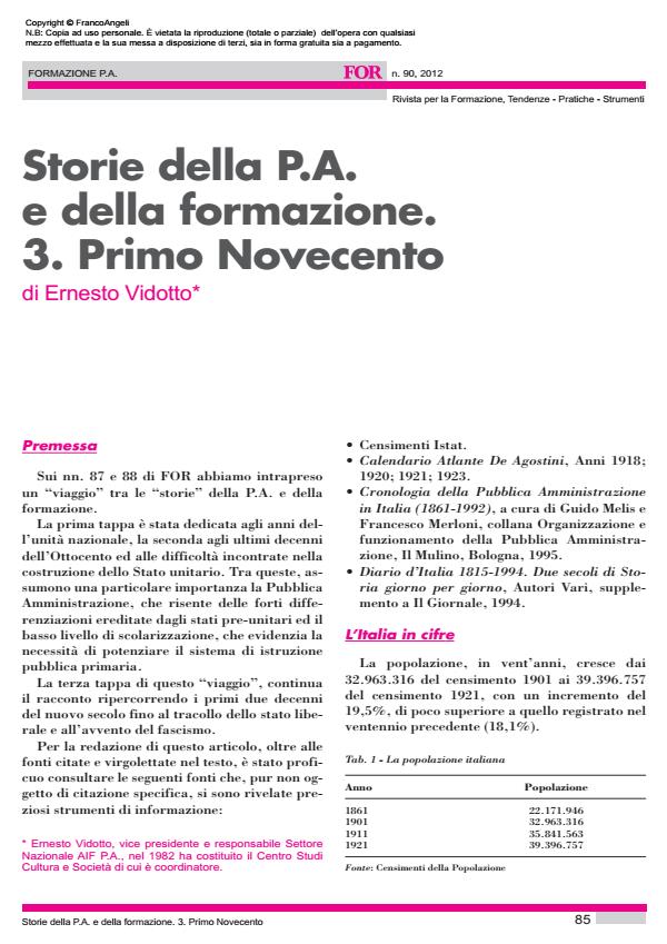 Anteprima articolo